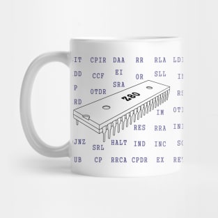 Programmer's Mug - Z80 Chip Mug